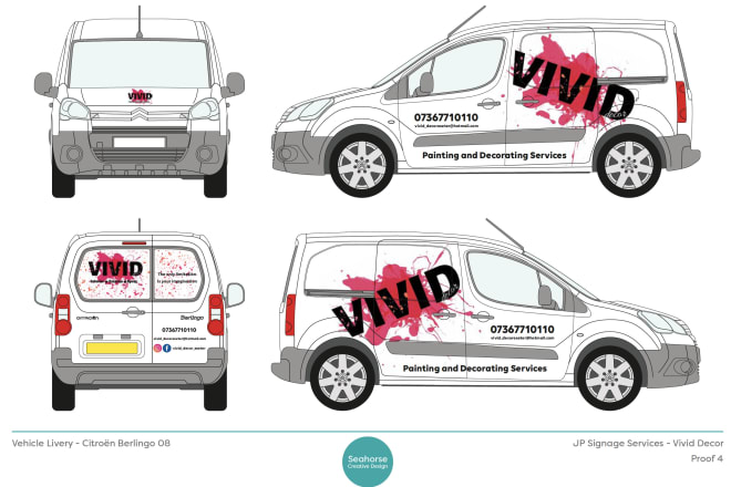 I will design stunning vehicle livery, with print ready artwork