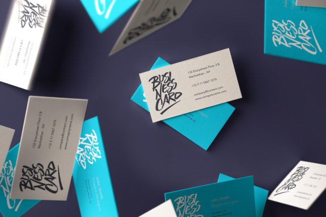 I will design trendy business cards and stationery