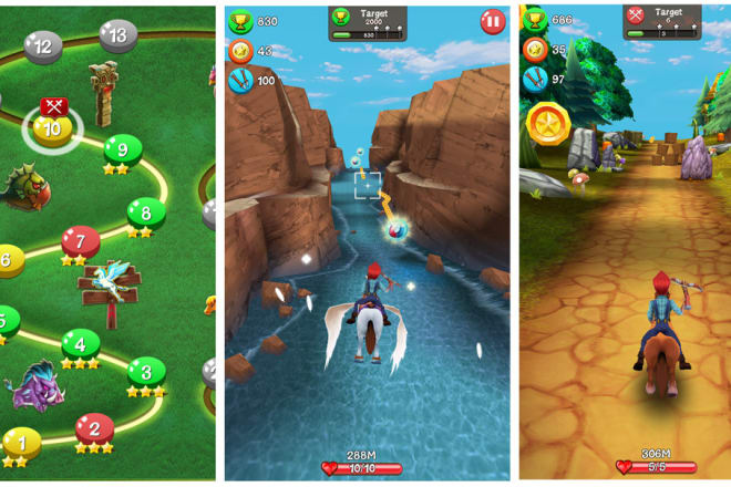 I will develop endless runner game subway surfer temple run 3d unity game