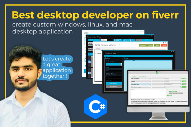 I will develop mac, windows or linux desktop application