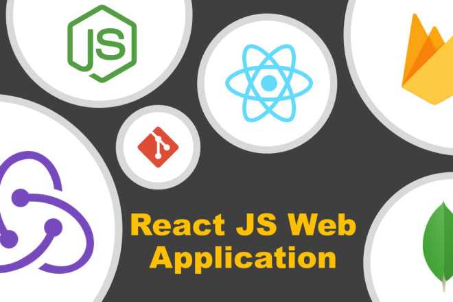 I will develop web applications in react js and node js