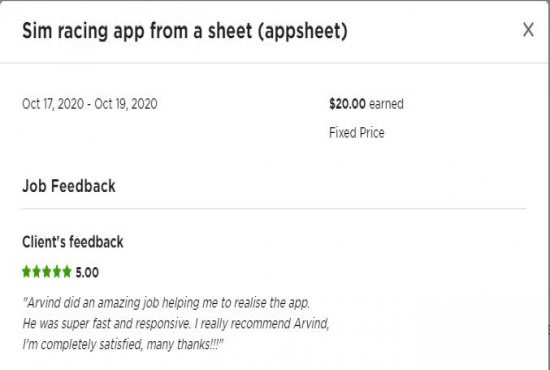 I will develope appsheet application customized to your business