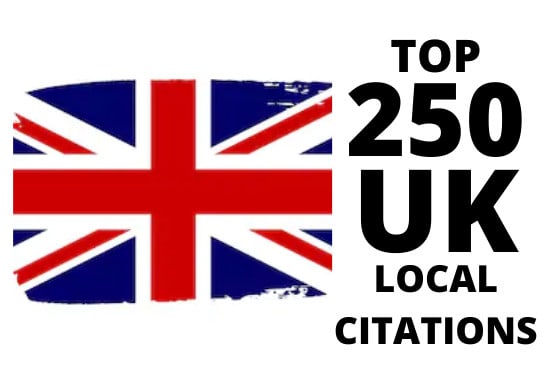 I will do 250 uk local citations and directory submission for local seo