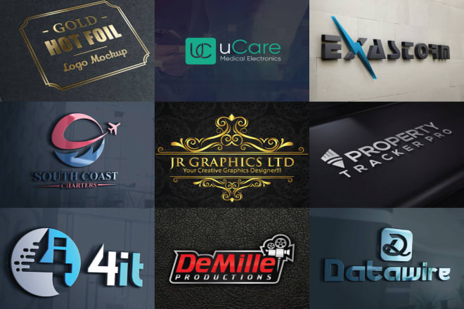 I will do 5 corporate and unique business logo design