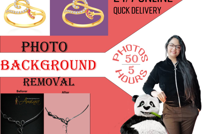 I will do 50 transparent background and clipping path cutout in 5 hours