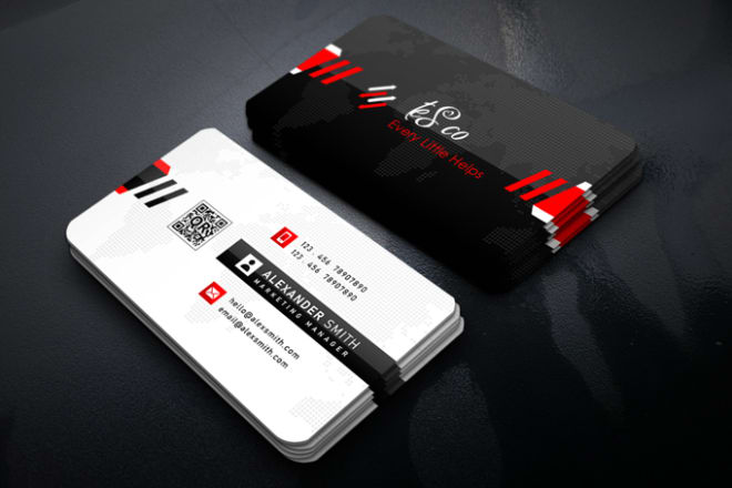 I will do a business card design, letterhead and stationery items