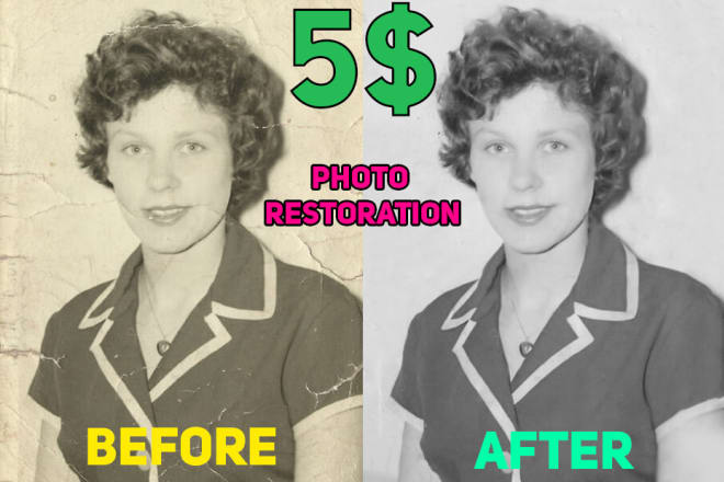 I will do a photo restoration