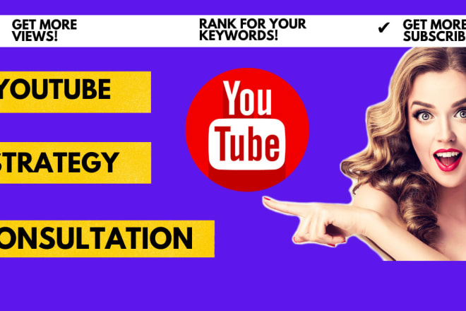 I will do a youtube account audit and strategy consultation