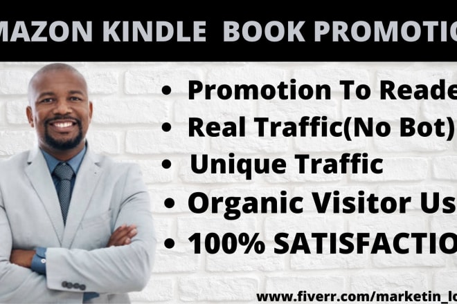 I will do amazon kindle book promotion,ebook promotion to active readers