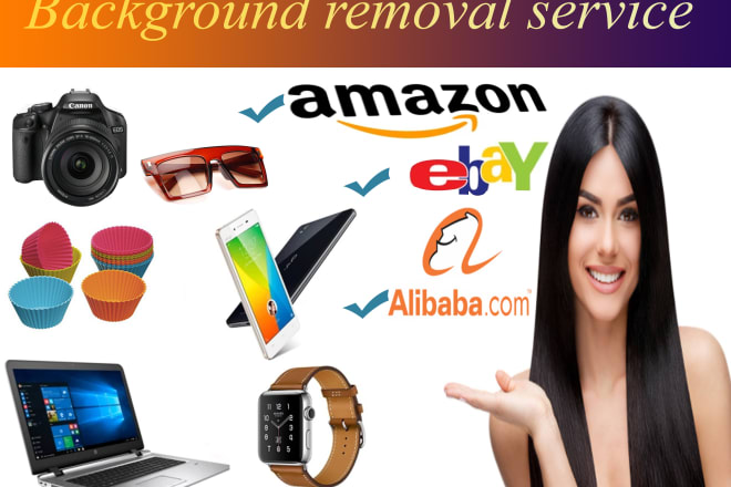 I will do amazon product white background remove or cut out 50 images