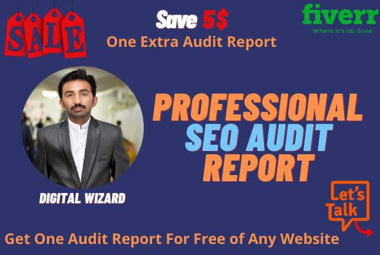 I will do an executive SEO audit report of your website or business