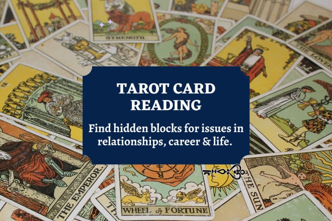 I will do an in depth personalized tarot card reading