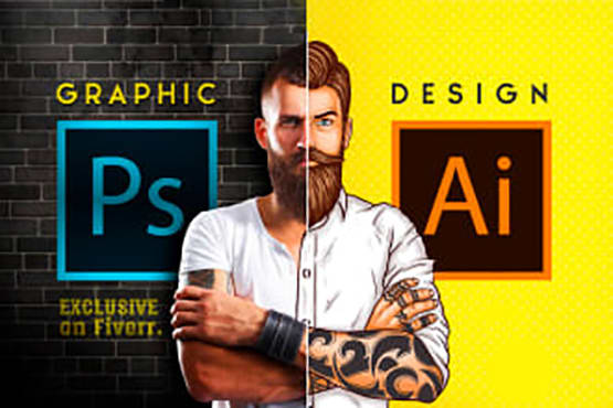 I will do any graphic design, graphic artist, clever logo design