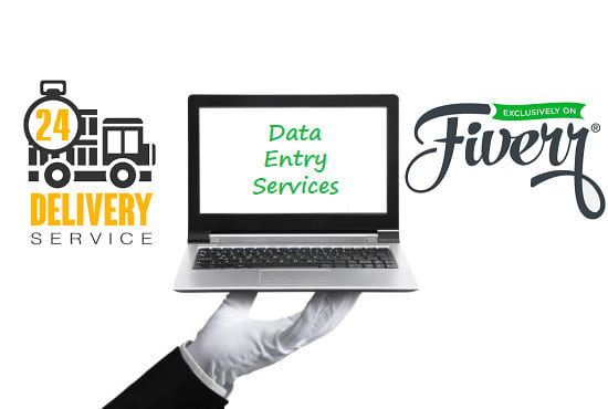I will do any kind of data entry work with in 24 hrs