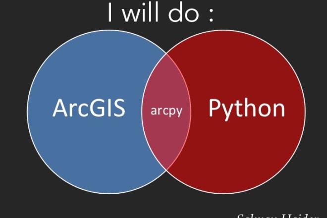 I will do arcpy, gis, map and python scripting, and automation