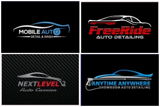 I will do auto detailing and modern auto mobile logo for you