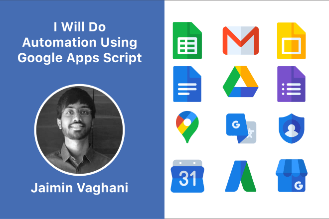 I will do automation using google apps script
