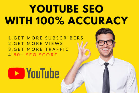 I will do best video optimization for top ranking on youtube
