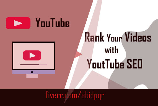 I will do best youtube SEO for improving video ranking and grow an audience