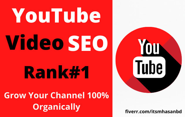 I will do best youtube SEO to rank your videos at the top