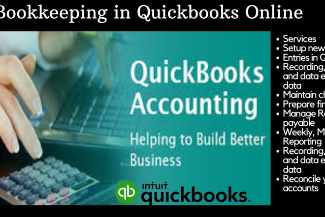 I will do bookkeeping in quickbooks online and quickbooks desktop