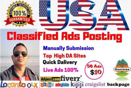 I will do classified posting manually USA top sites