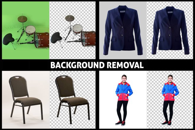 I will do clean and clear photo background removal