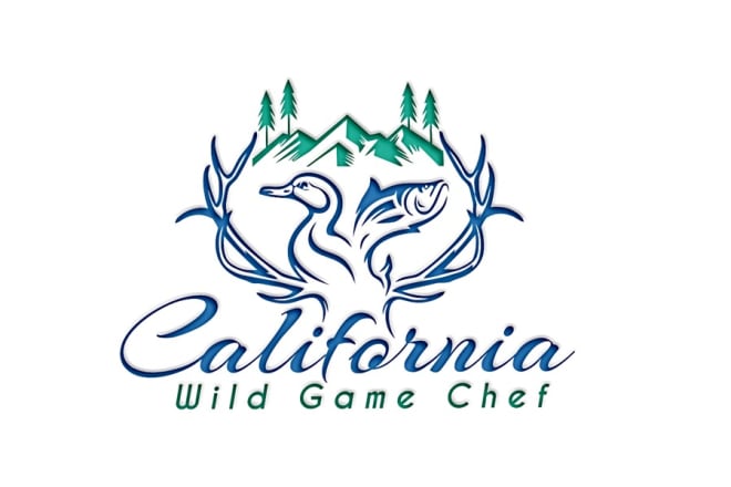 I will do create wild game chef logo design for your business