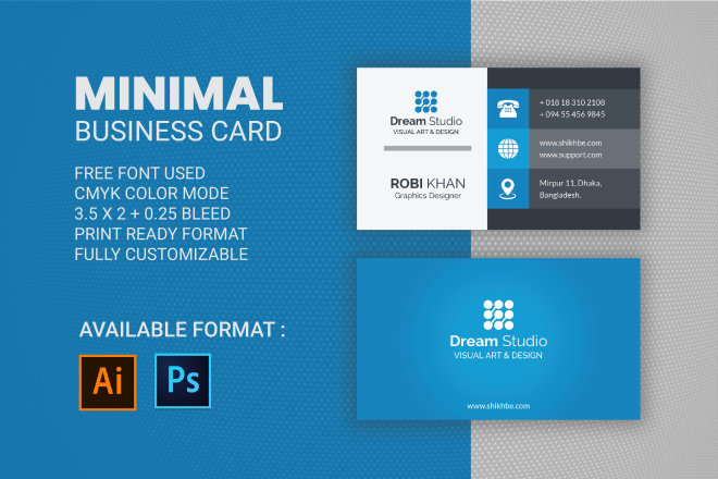 I will do exclusive vista print unique business card