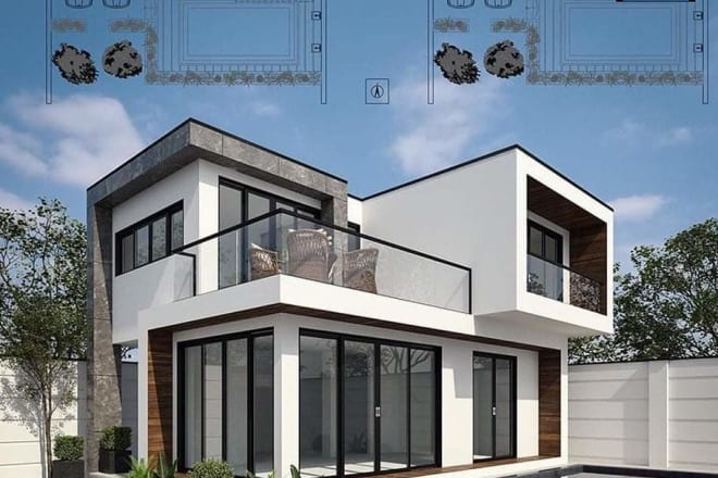 I will do exterior 3d for your villa or any type of building