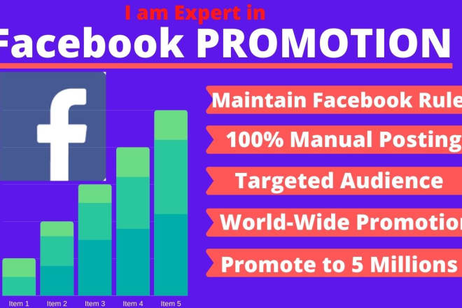 I will do facebook marketing and promotion for your business in USA