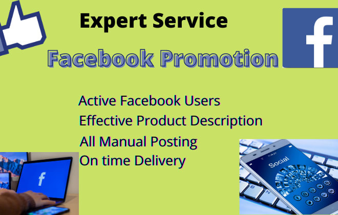 I will do facebook promotion in u s a