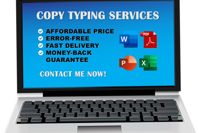 I will do fast and precise copy typing job