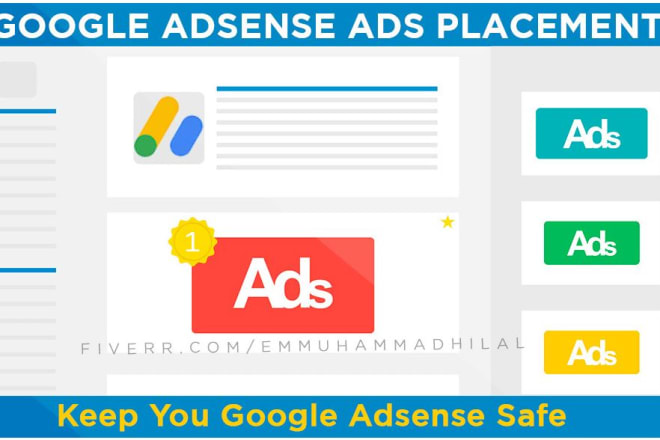 I will do google adsense ads placement
