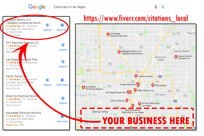 I will do google map citations to boost local seo business