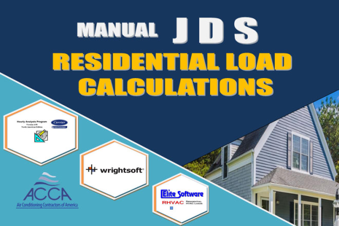 I will do hvac heat load calculation and design drawings