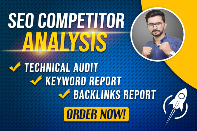 I will do indepth SEO competitor analysis report using ahrefs, semrush