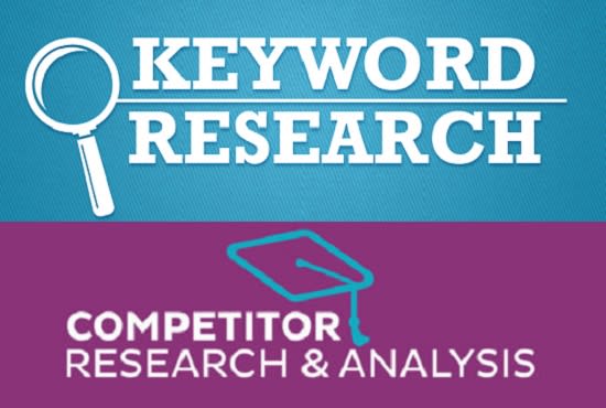 I will do low competitive keyword research and competitor analysis