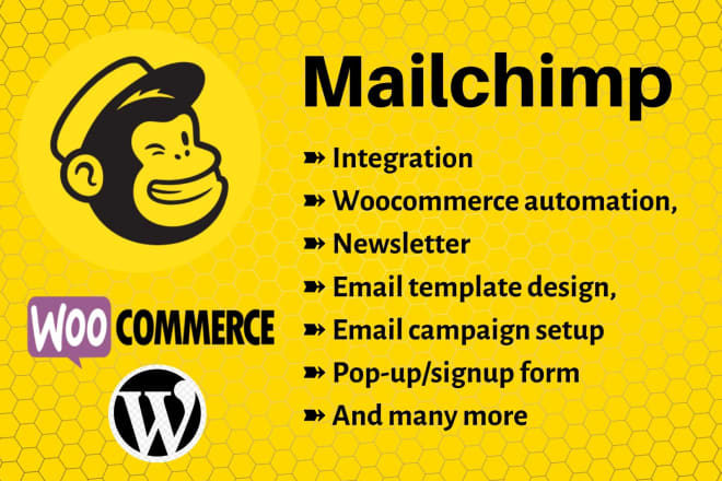 I will do mailchimp woocommerce automation and setup campaign,email template,newsletter