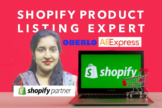 I will do manually product listing in shopify store and data entry