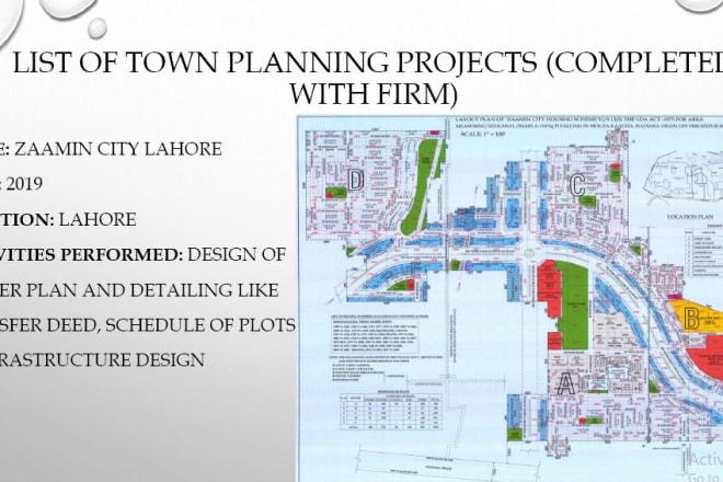 I will do master planning architectural design and cost estimations