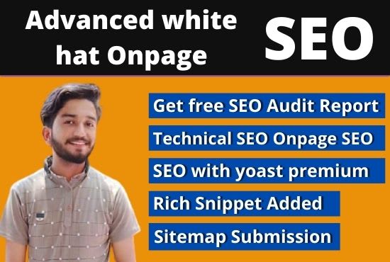 I will do on page search engine optimization