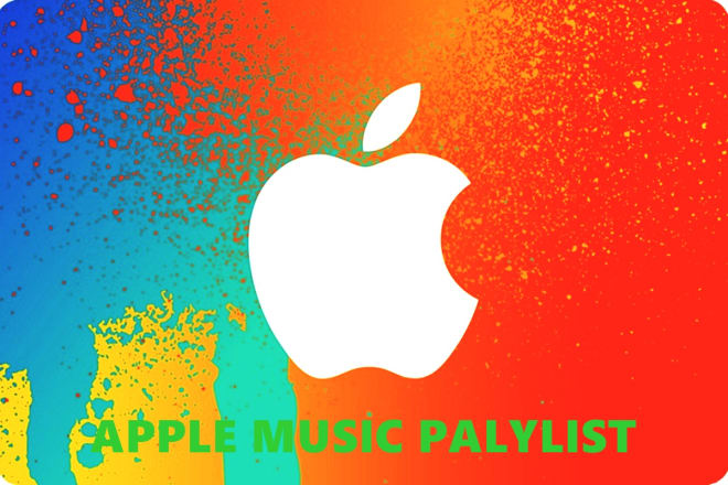 I will do organic apple music playlist promotion of your album song