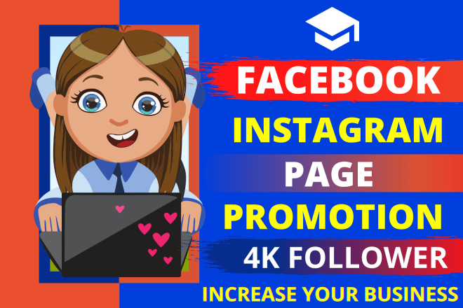 I will do organic instagram and facebook page promotion