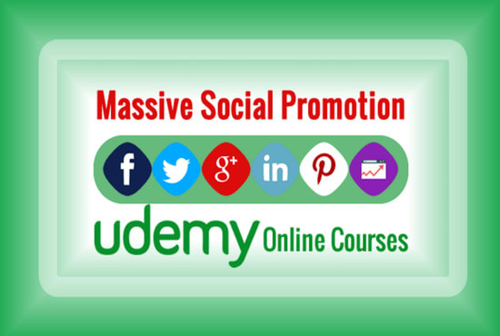 I will do organic udemy course promotion, kajabi promotion, online course marketing