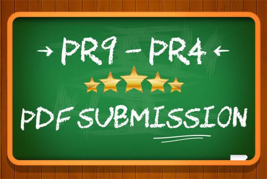 I will do PDF submission manually to 30 high authority doc sharing sites