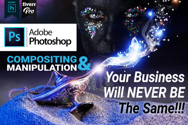 I will do photoshop photo editing and manipulation for business