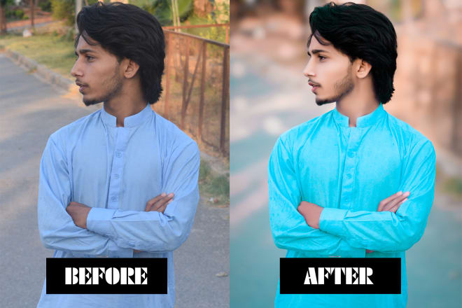 I will do picture enhancement and retouching