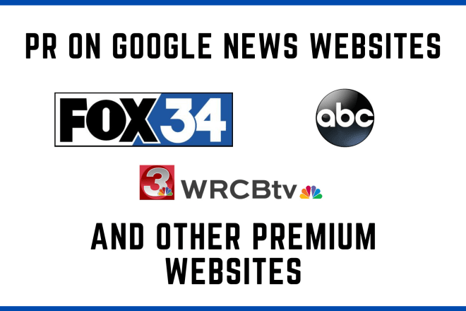 I will do post on fox, abc, cbs, wrcbtv and other premium websites
