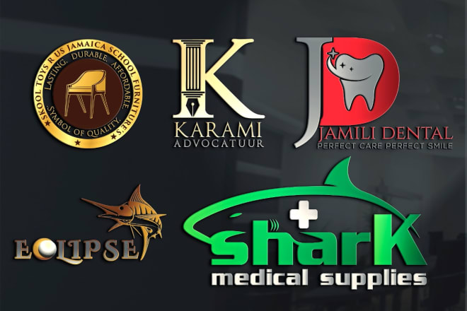 I will do professional modern business medical logo design